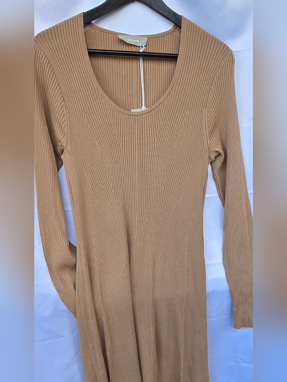 Ribbed Scoopneck Dress by Everlane